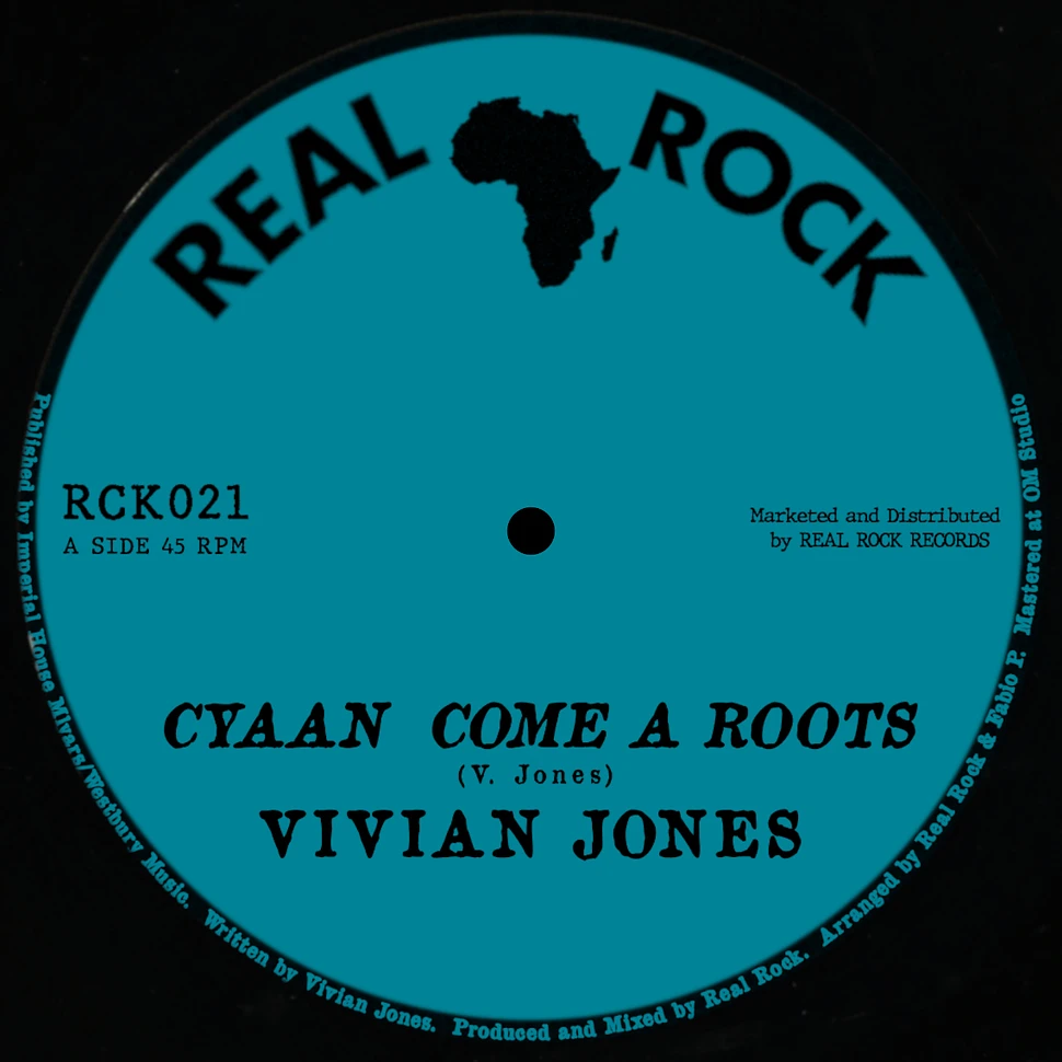 Vivian Jones - Cyaan Come A Roots / Real Rock Rhythm Section - Hornsman Style