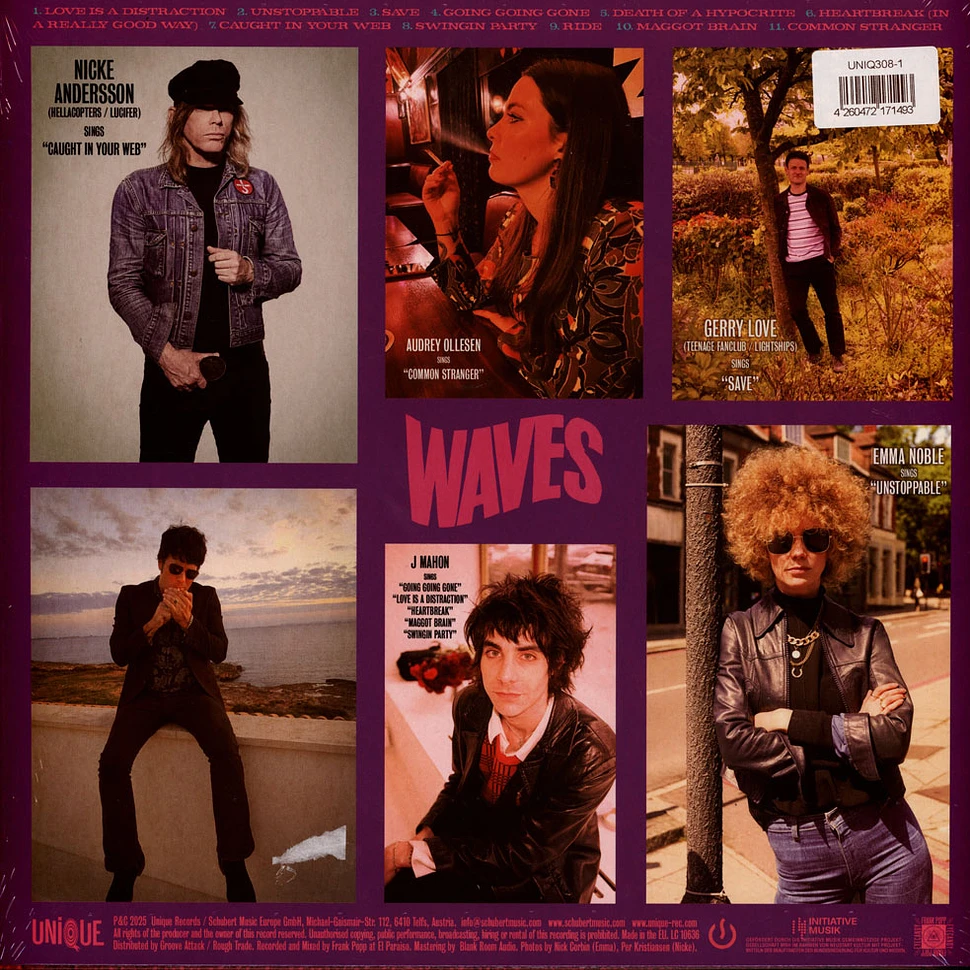 Frank Popp Ensemble - Waves Black Vinyl Edition