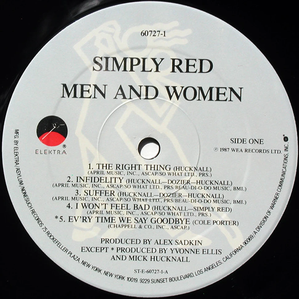 Simply Red - Men And Women