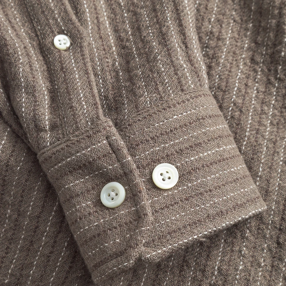 Norse Projects - Ole Oversized Wool Stripe Shirt