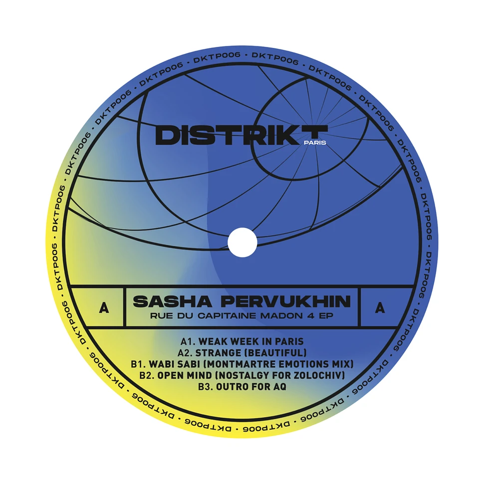 Sasha Pervukhin - Rue Du Capitaine Madon 4 EP