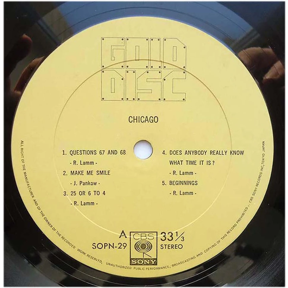 Chicago - Gold Disc