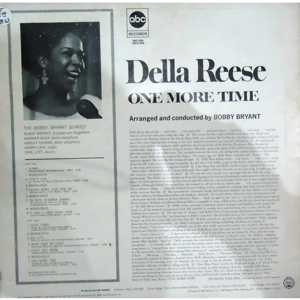 Della Reese - One More Time! Recorded Live At The Playboy Club