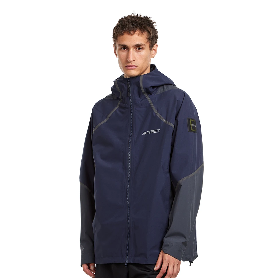 adidas x National Geographic - Climaproof Rain Jacket (Legend Ink