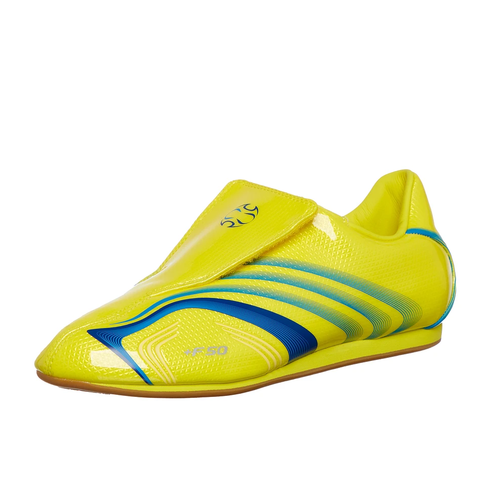 adidas Women's F50 Taekwondo 'Bright Yellow Bright Blue'