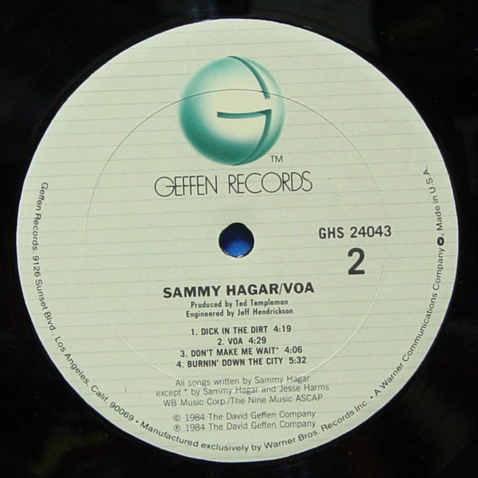 Sammy Hagar - VOA