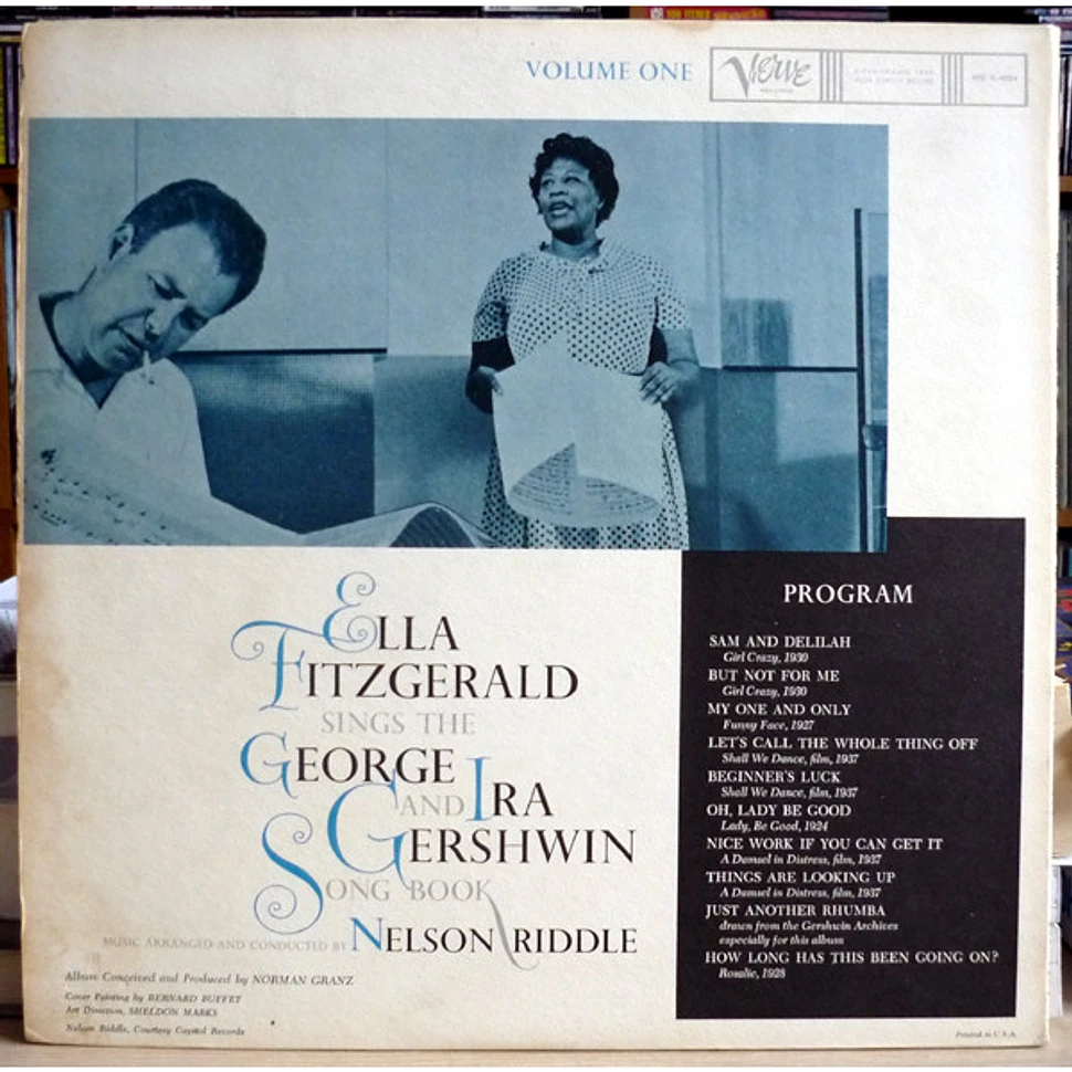 Ella Fitzgerald - Sings The George And Ira Gershwin Song Book - Volume One