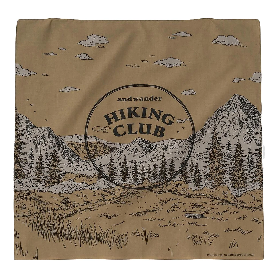 and wander - Hiking Club Bandana