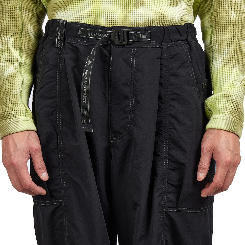 and wander - Crinkled Nylon Pants