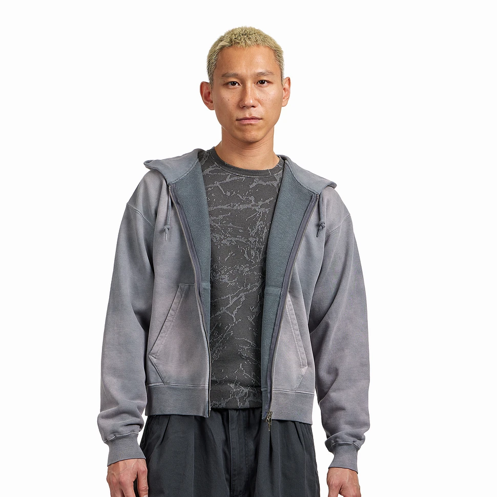 トップス BEAMS \" Good Fade \" double zip hoodie Fade Zip-Up Hoodie