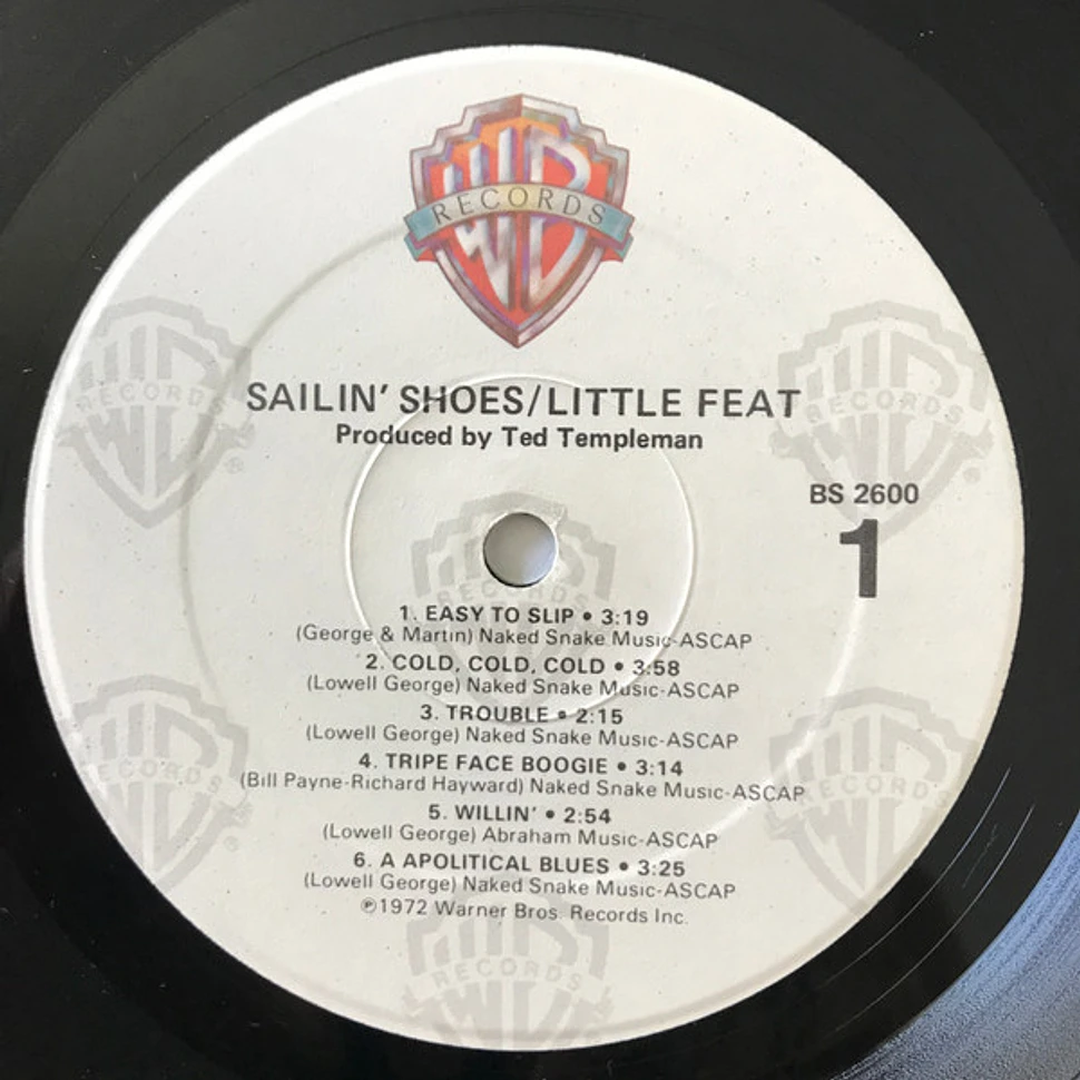 Little Feat - Sailin' Shoes