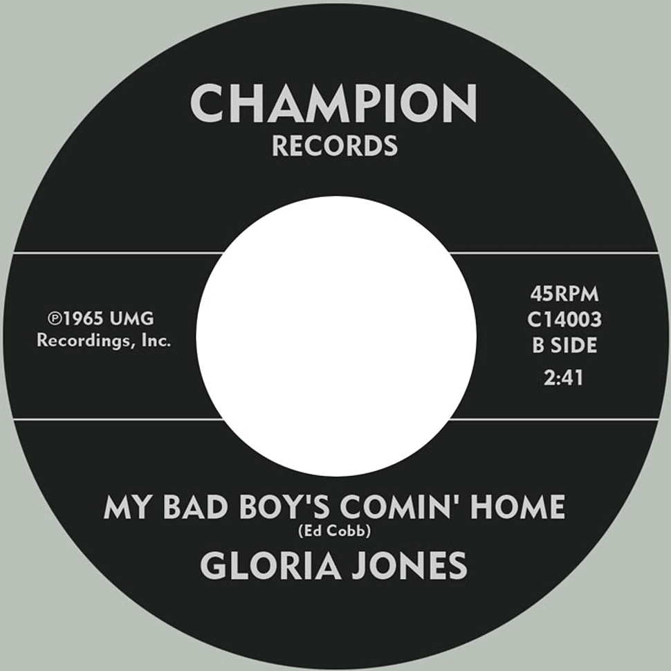 Gloria Jones - Tainted Love / My Bad Boy's Comin' Home Record Store Day 2025 Edition