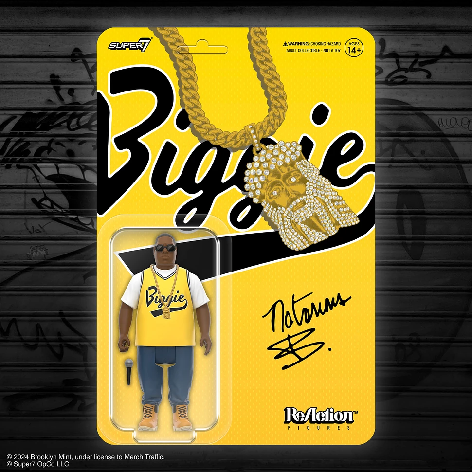 The Notorious B.I.G. - Notorious B.I.G. (Yellow Jersey) - ReAction Figure