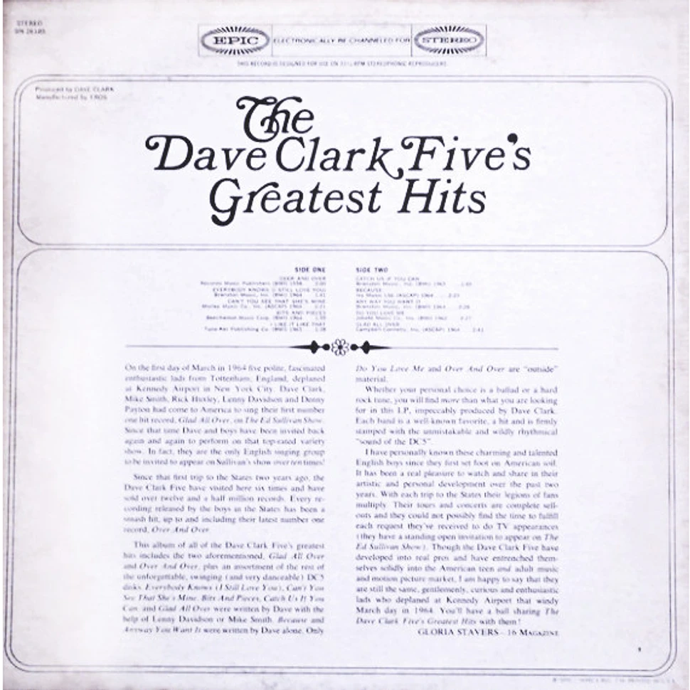 The Dave Clark Five - The Dave Clark Five's Greatest Hits