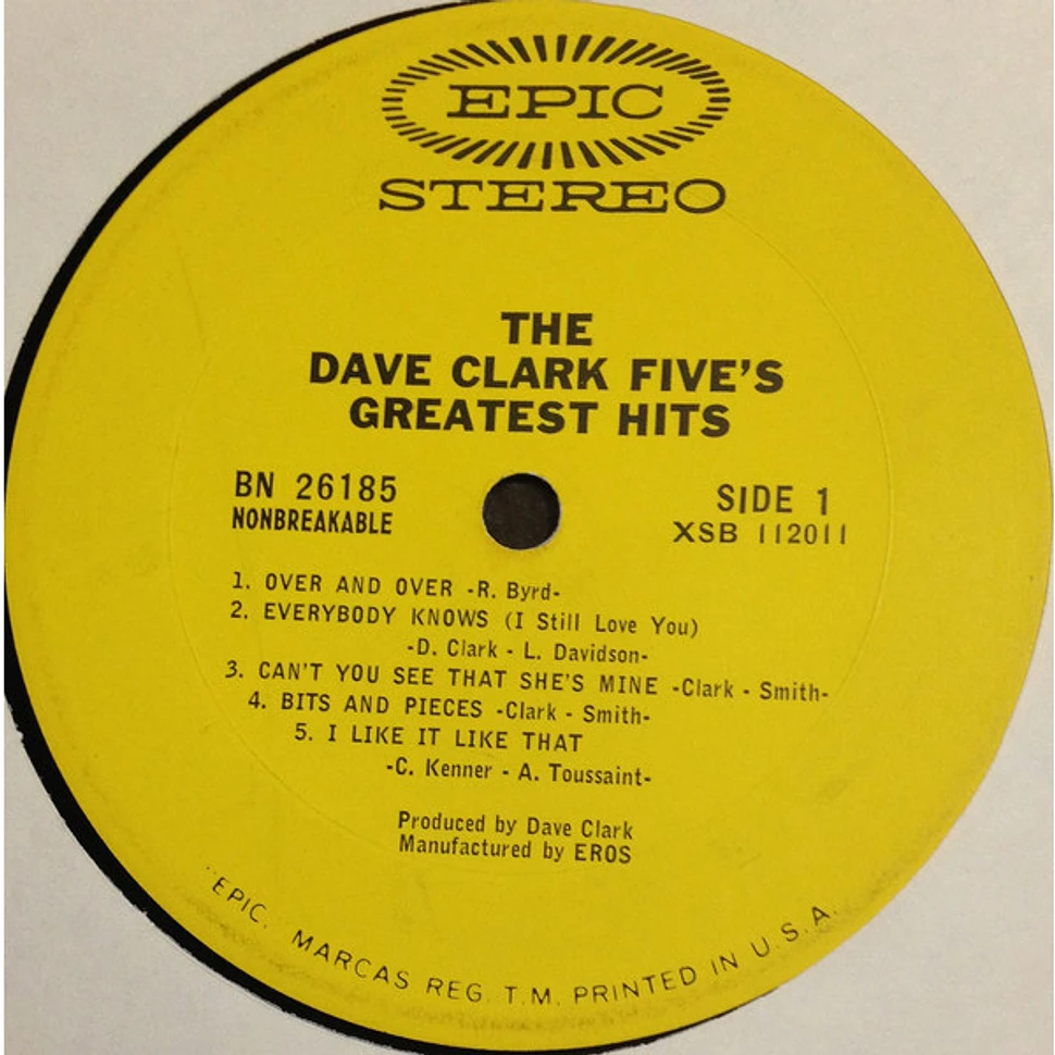 The Dave Clark Five - The Dave Clark Five's Greatest Hits