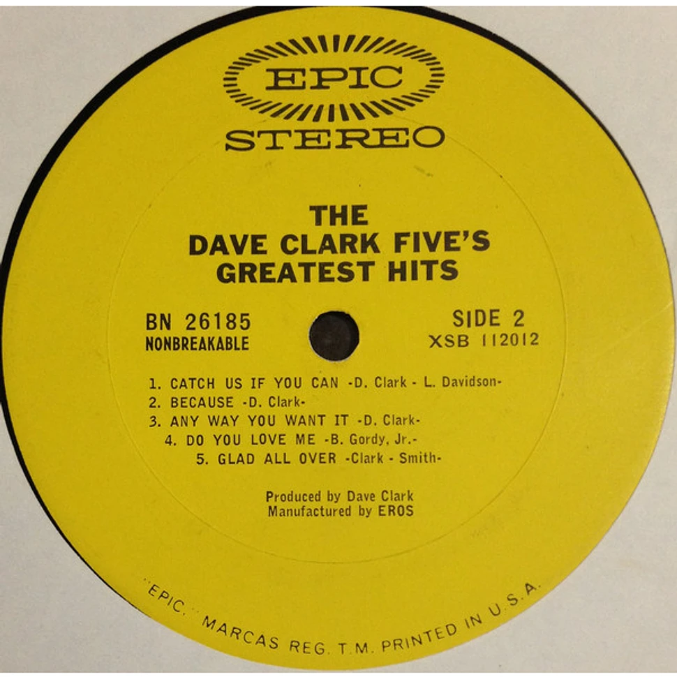 The Dave Clark Five - The Dave Clark Five's Greatest Hits