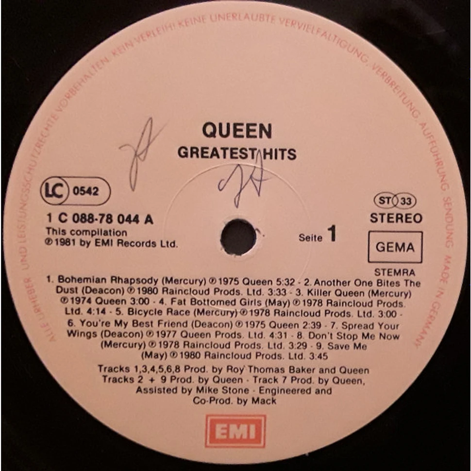 Queen - Greatest Hits