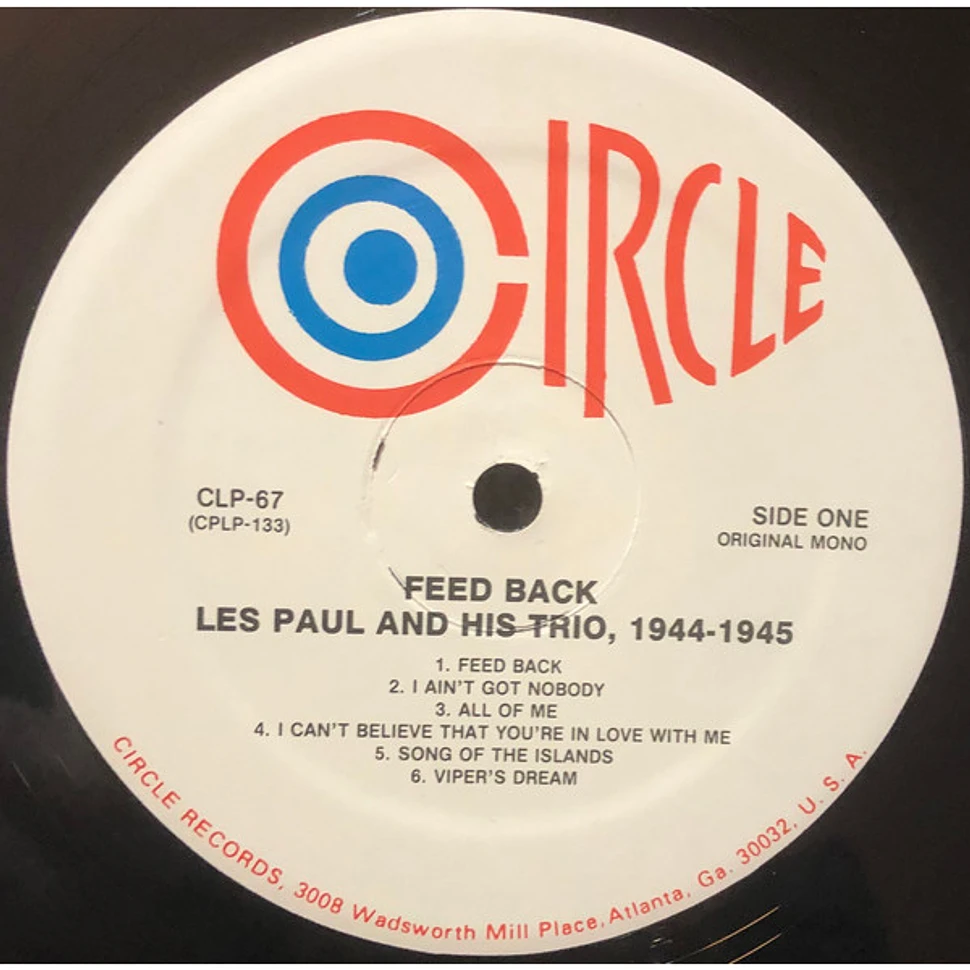 Les Paul And His Trio - Feed Back 1944-1945