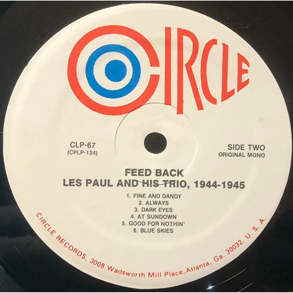 Les Paul And His Trio - Feed Back 1944-1945