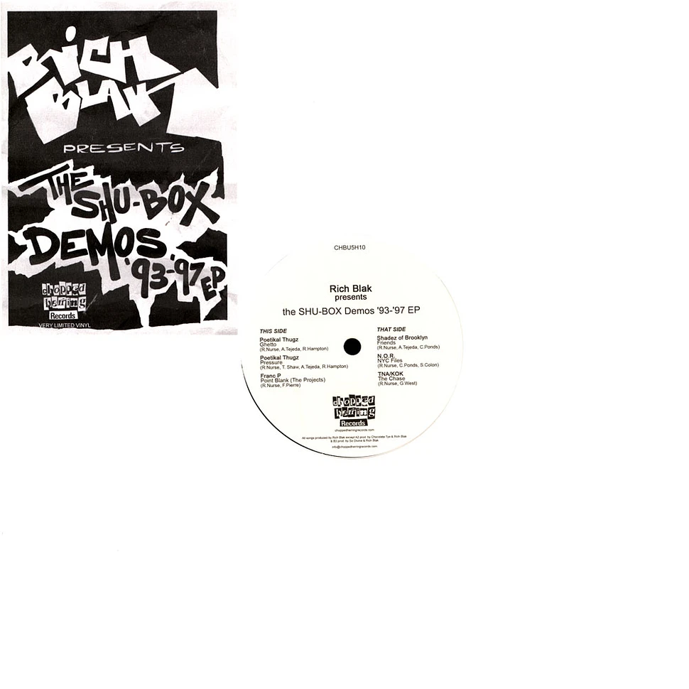 Rich Blak - The Shu-Box Demos '93-'97 EP