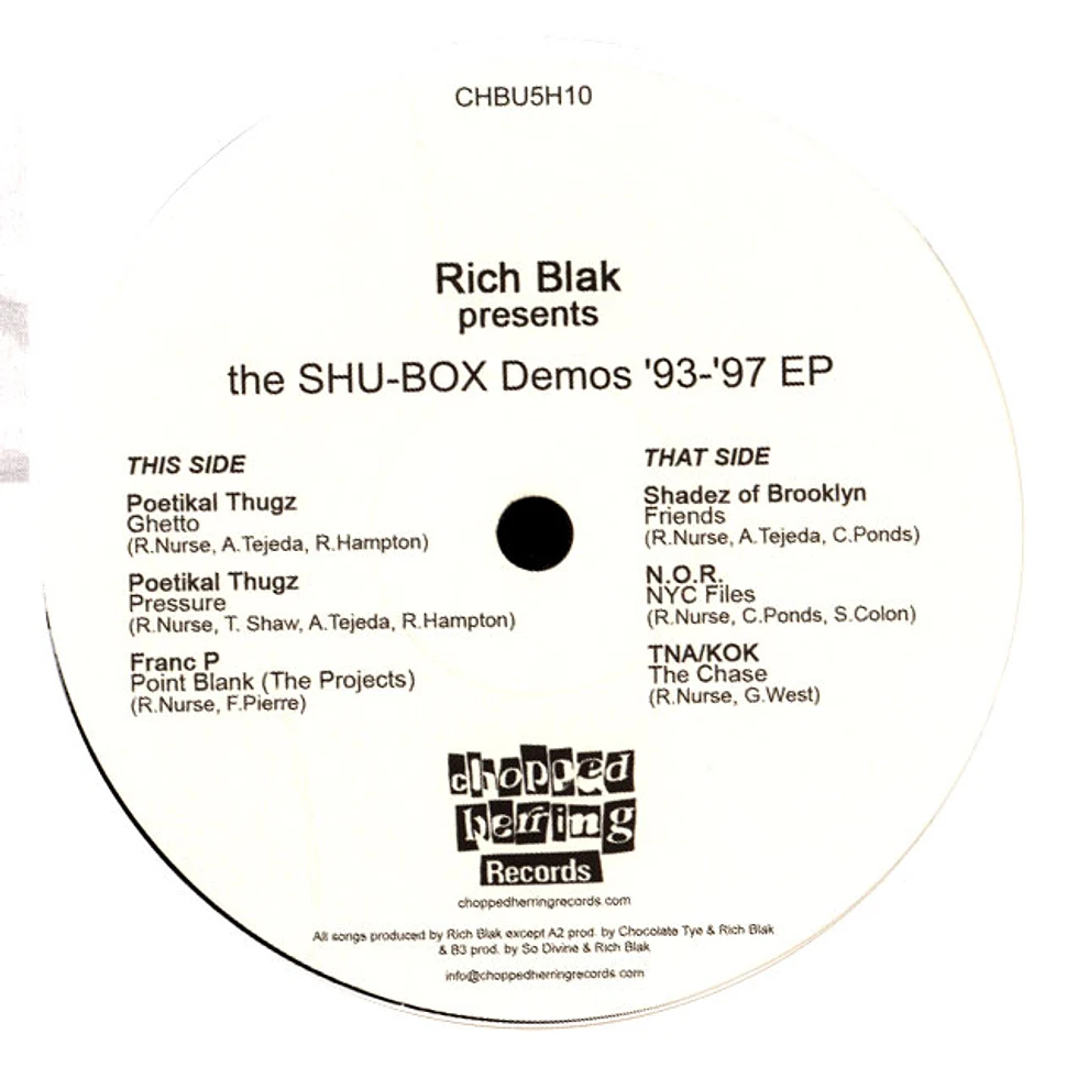 Rich Blak - The Shu-Box Demos '93-'97 EP