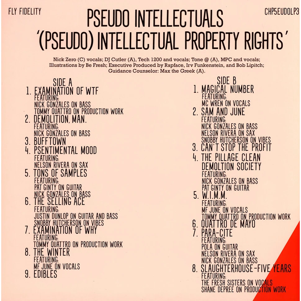 Pseudo Intellectuals - (Pseudo) Intellectual Property Rights LP