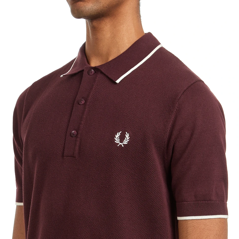 Fred Perry - Pique Stitch Knitted Shirt