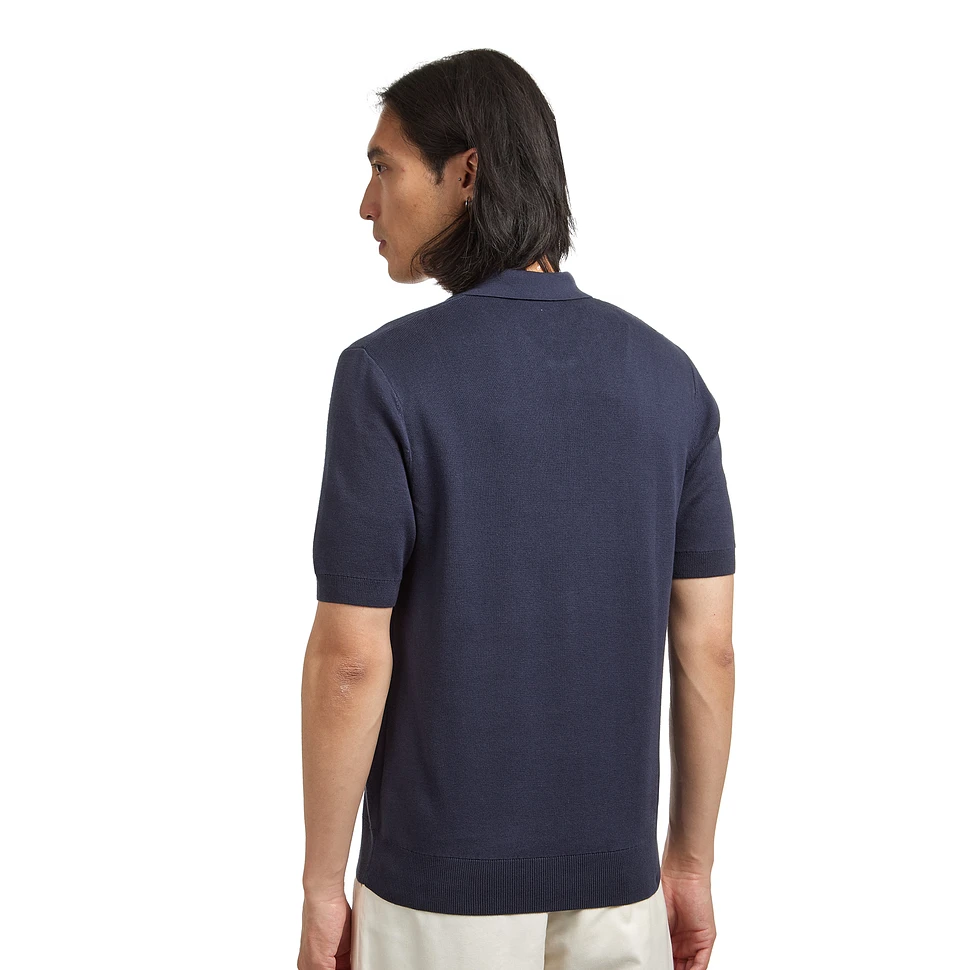 Fred Perry - Textured Stripe Knitted Shirt