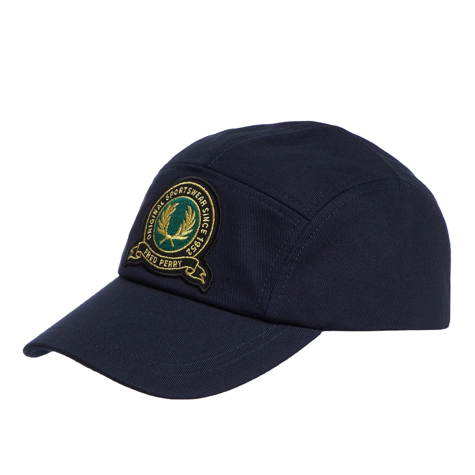 Fred Perry Tennis Badge 5Panel Twill Cap (Navy) HHV
