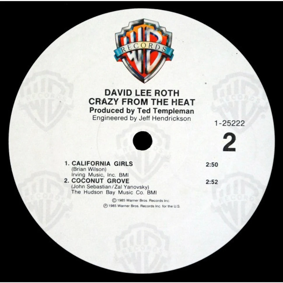 David Lee Roth - Crazy From The Heat