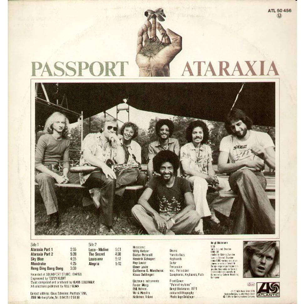 Passport - Ataraxia