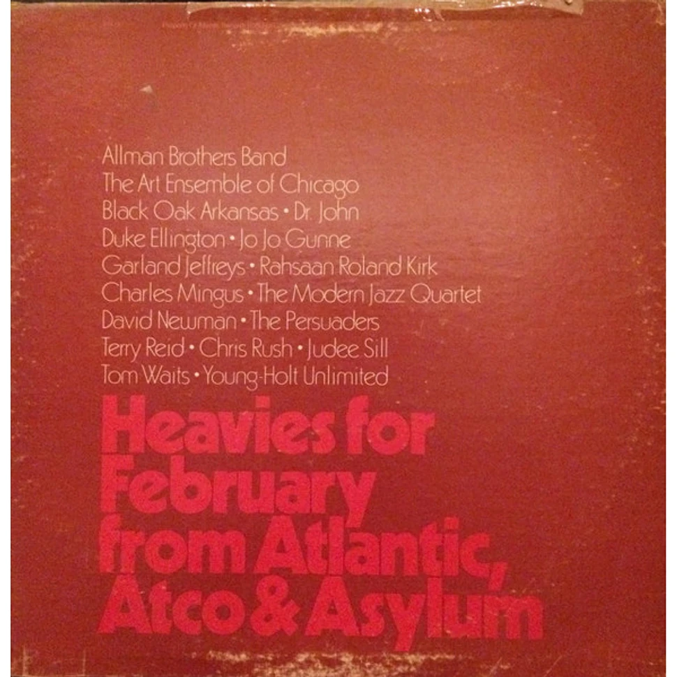 V.A. - Heavies For February From Atlantic, Atco & Asylum