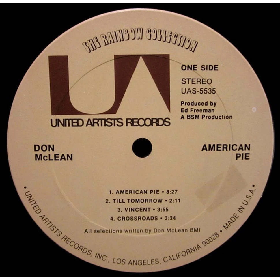 Don McLean - American Pie