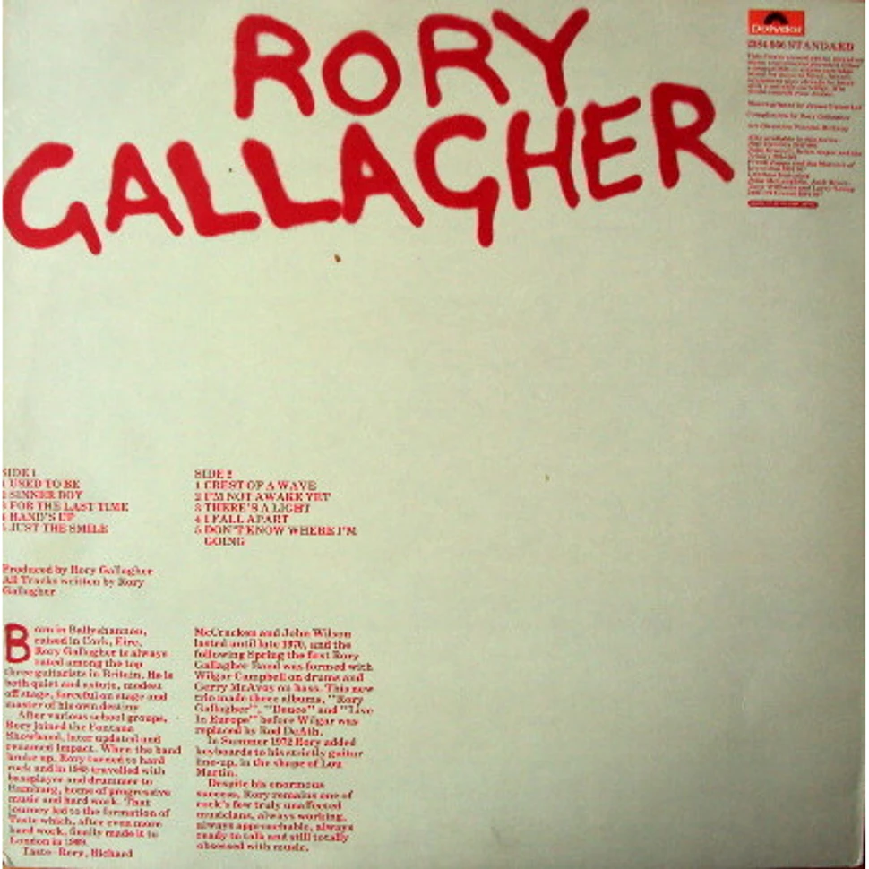 Rory Gallagher - Rory Gallagher