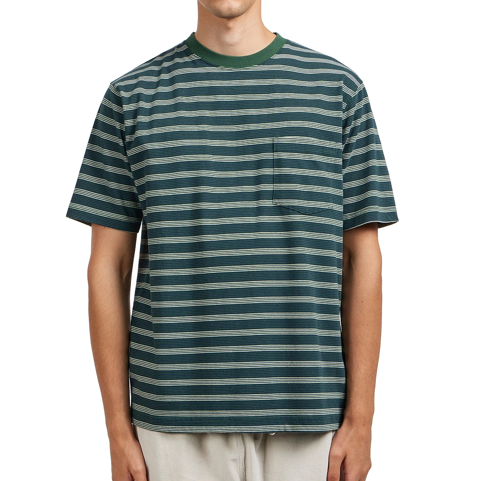 Beams Plus - Pocket Tee Pin Stripe