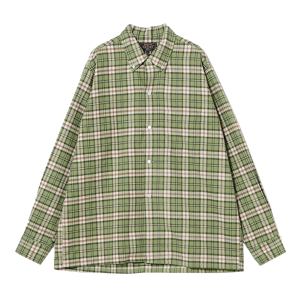 Beams Plus - Open B.D. Dobby Plaid