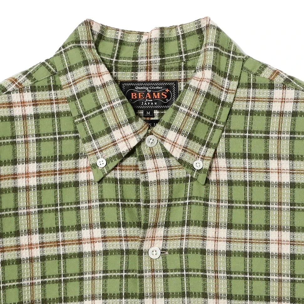 Beams Plus - Open B.D. Dobby Plaid