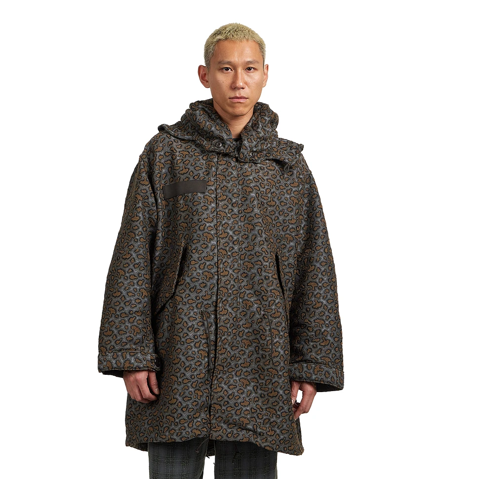 Beams Plus M-6548 Coat Camo Jacquard (Brown)