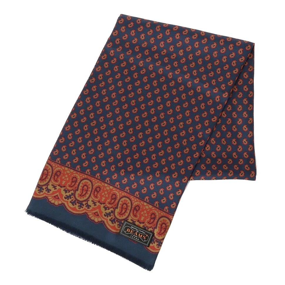 Beams Plus - Silk Stole Geometric Print