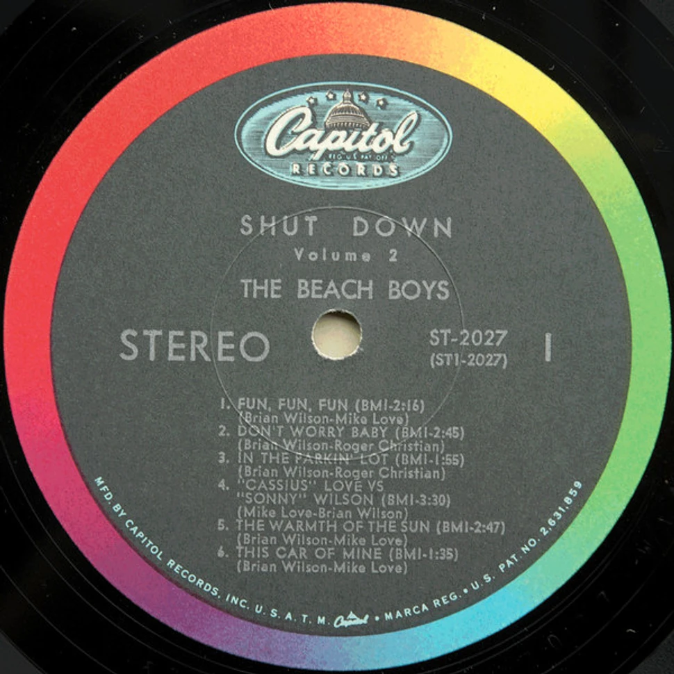 The Beach Boys - Shut Down Volume 2