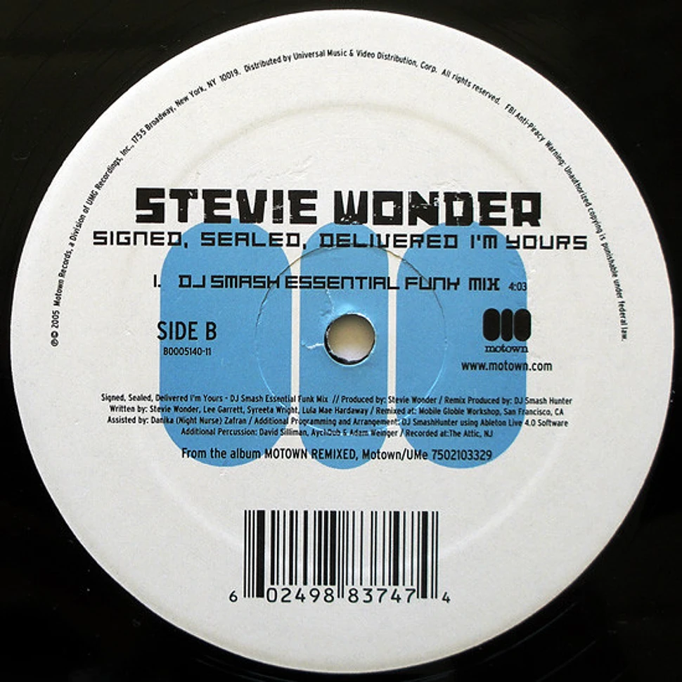 Stevie Wonder - So What The Fuss