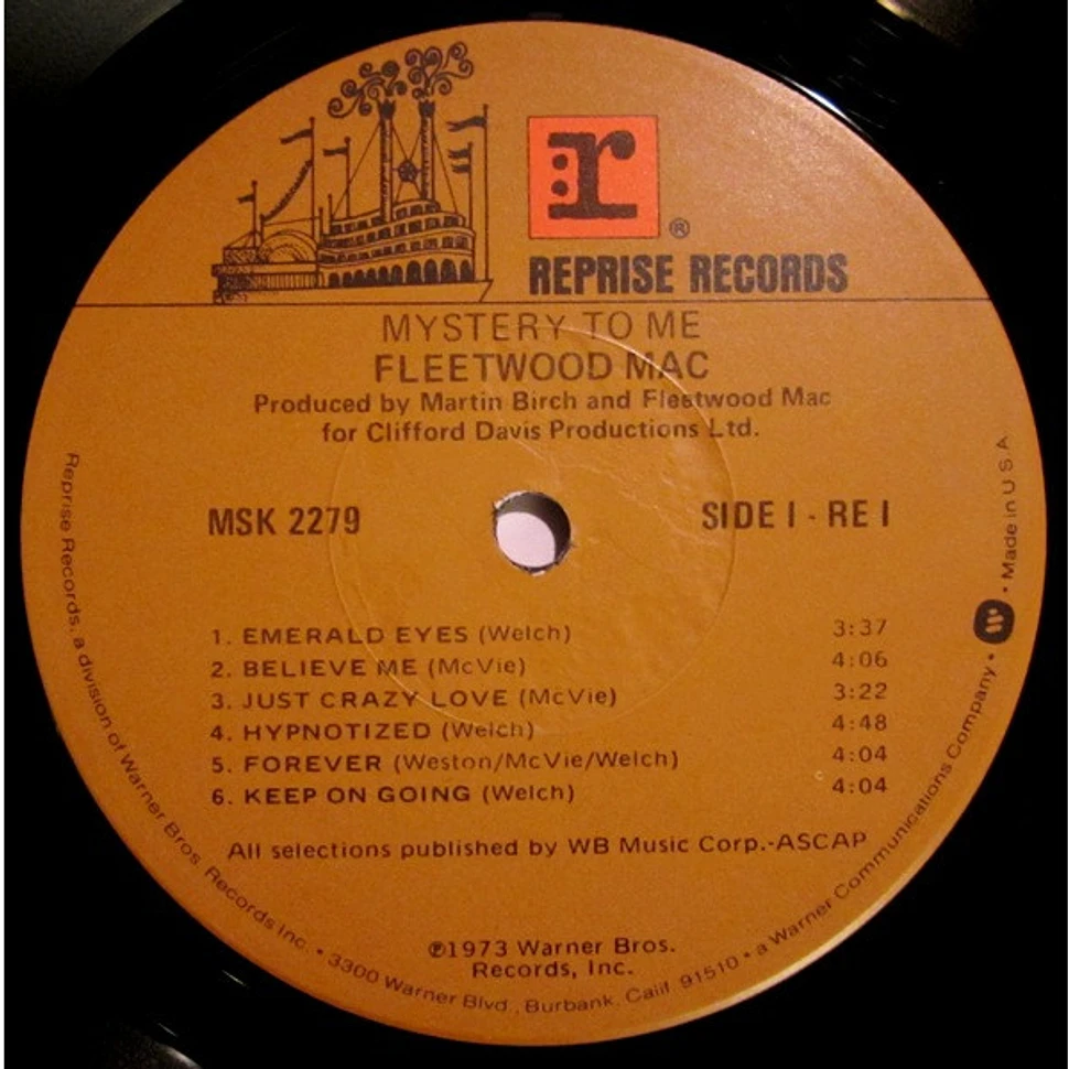 Fleetwood Mac - Mystery To Me