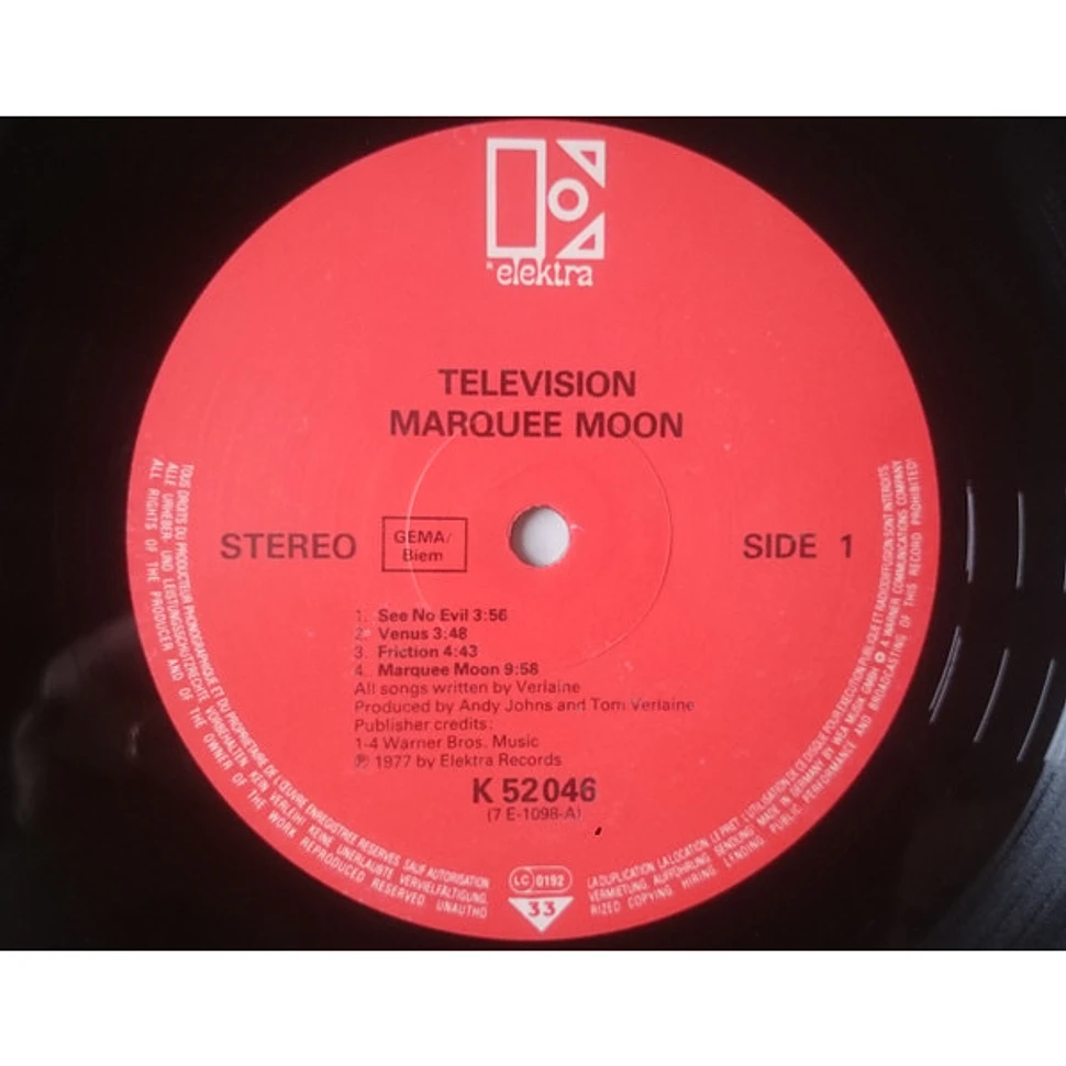 Television - Marquee Moon