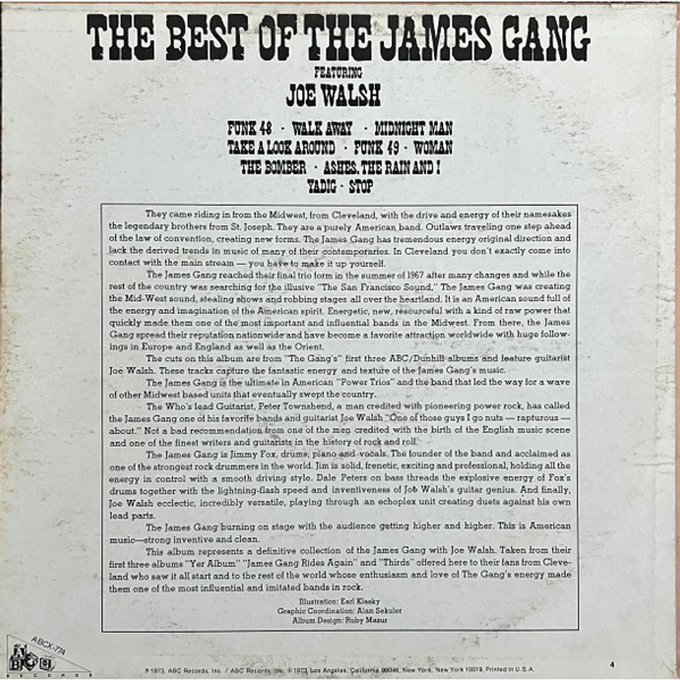 James Gang Featuring Joe Walsh - The Best Of James Gang Featuring Joe Walsh