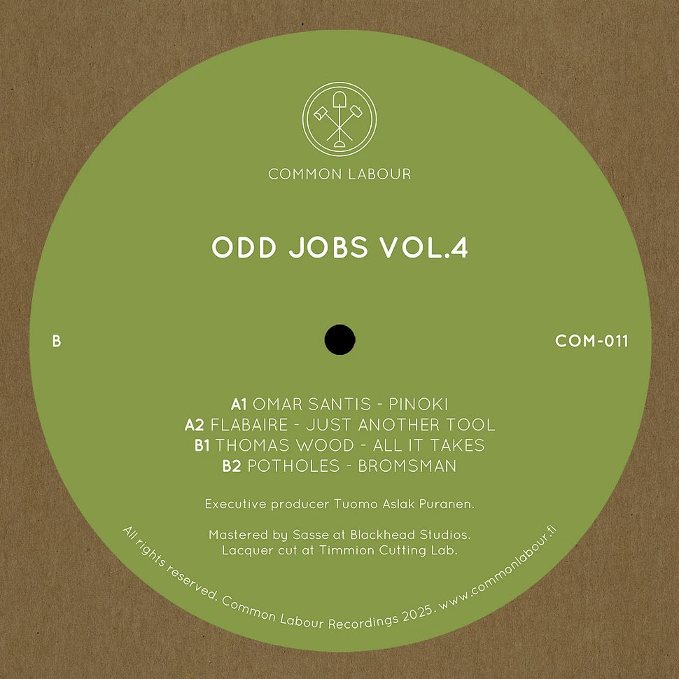 V.A. - Odd Jobs Volume 4 EP