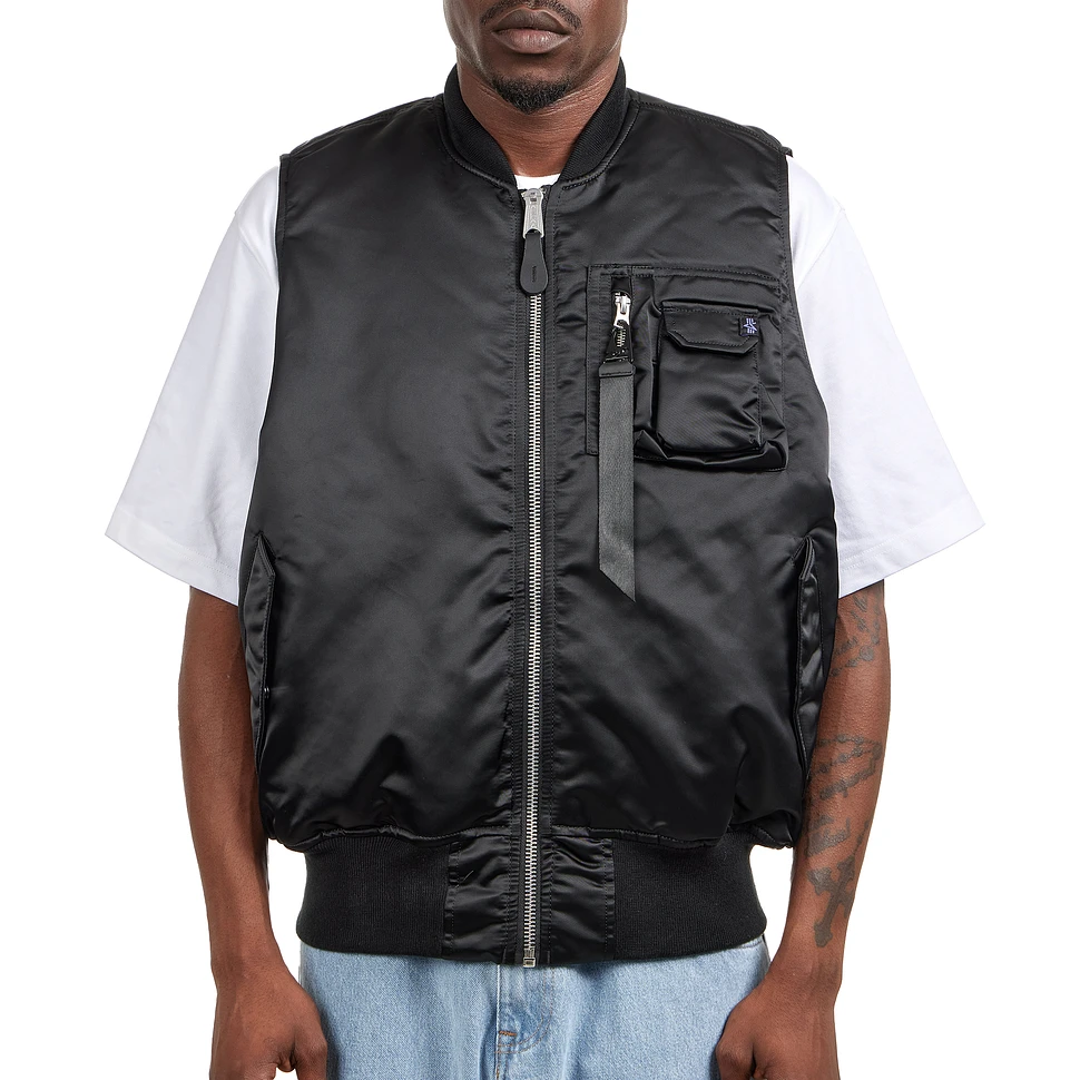 Alpha Industries - MA-1 Base Vest (Black) | HHV