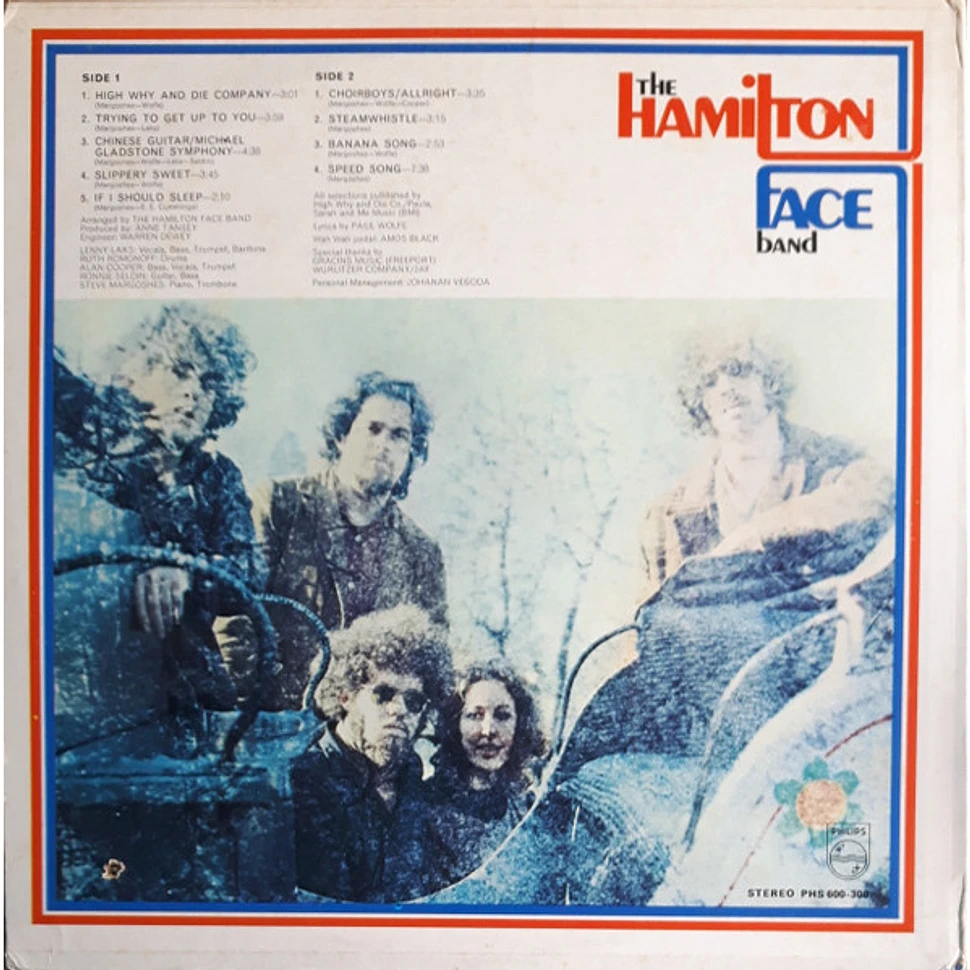 The Hamilton Face Band - The Hamilton Face Band