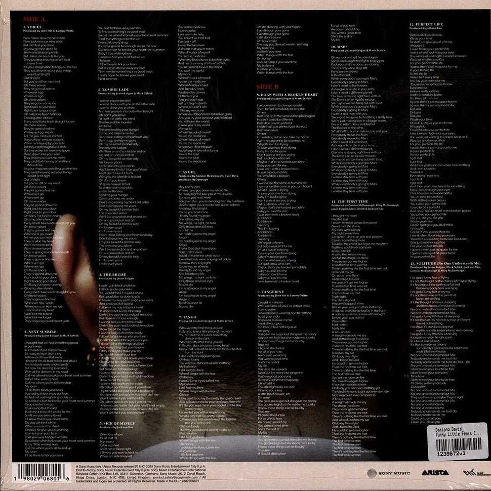 Damiano David - Funny Little Fears Cream Colored Vinyl Edition