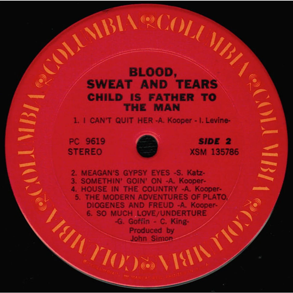 Blood, Sweat And Tears - Child Is Father To The Man