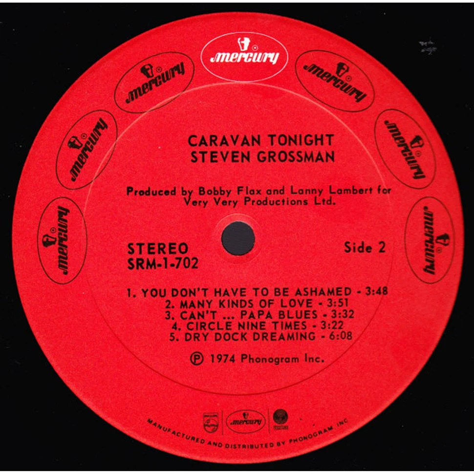 Steven Grossman - Caravan Tonight